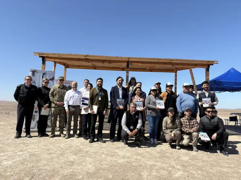 Foto grupal de Redinter y la ROC
